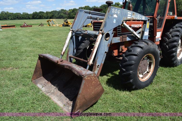 image for item L3866 Fiat Hesston 880-5DT MFWD tractor