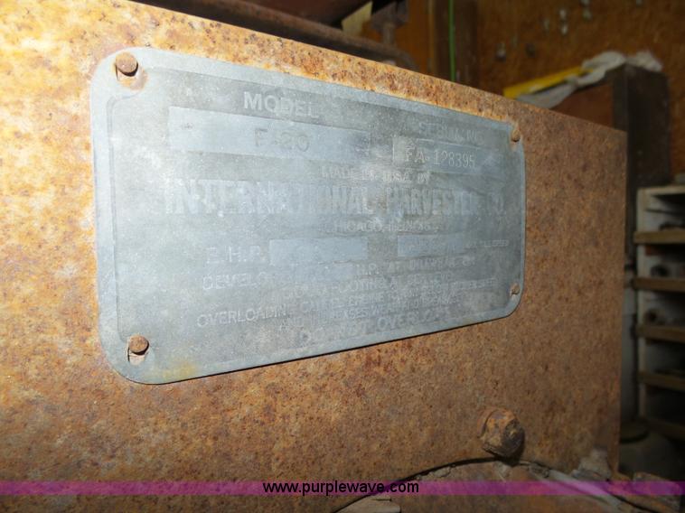 image for item L4016 1938 Farmall F20 tractor