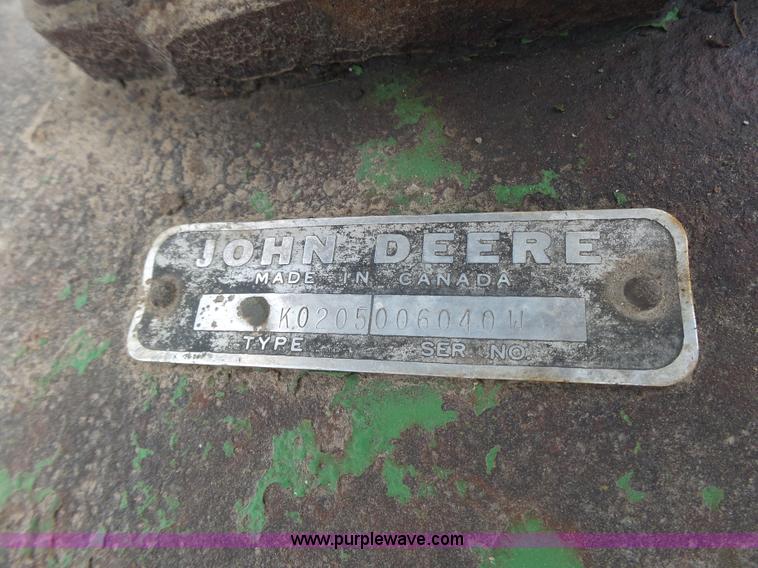 image for item L4024 John Deere rotary mower