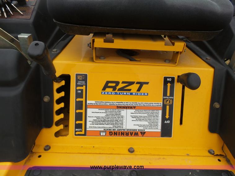 image for item L4774 2013 Cub Cadet RZT ZTR lawn mower
