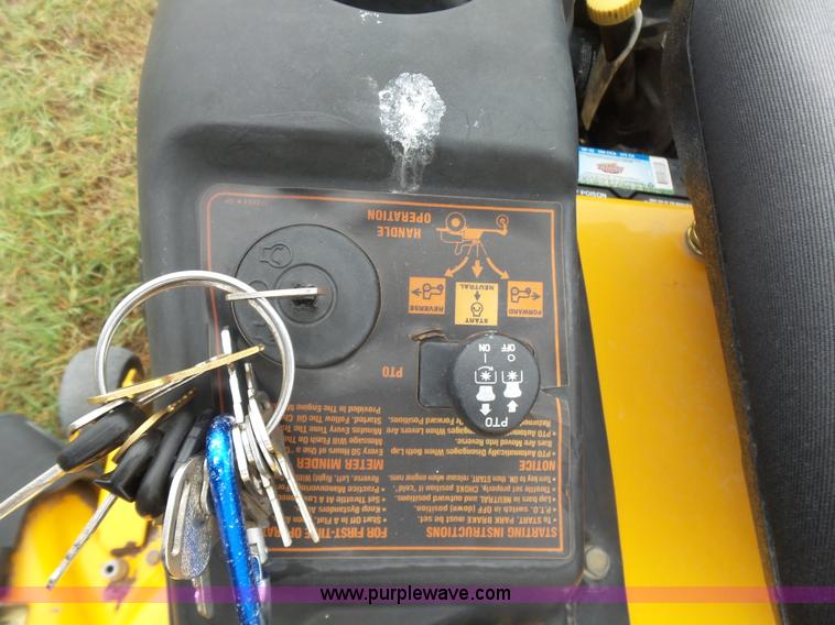 image for item L4774 2013 Cub Cadet RZT ZTR lawn mower