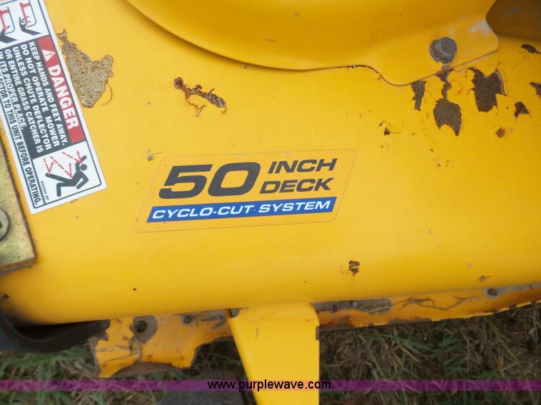 image for item L4774 2013 Cub Cadet RZT ZTR lawn mower