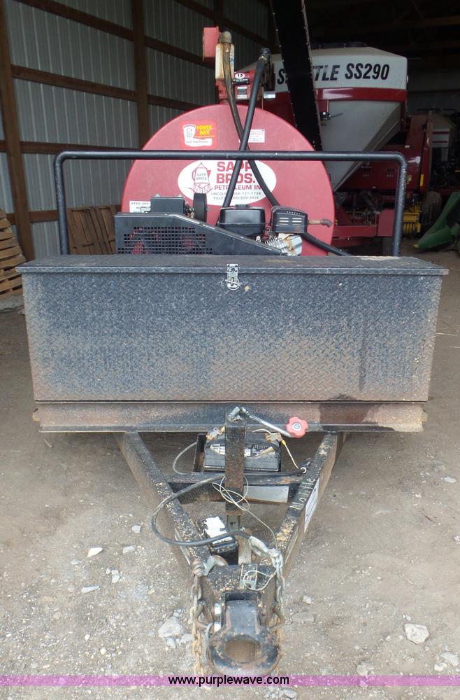 image for item L6974 2010 shop built fuel trailer