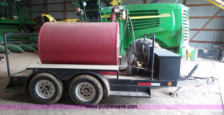 image for item L6974 2010 shop built fuel trailer