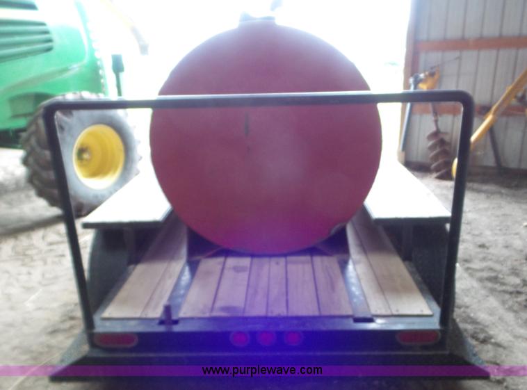image for item L6974 2010 shop built fuel trailer