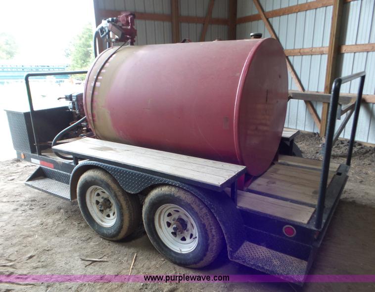 image for item L6974 2010 shop built fuel trailer