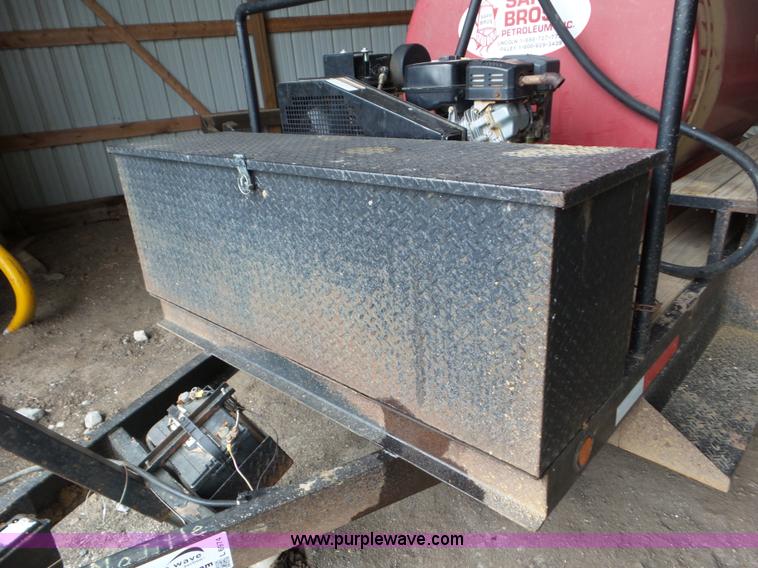 image for item L6974 2010 shop built fuel trailer