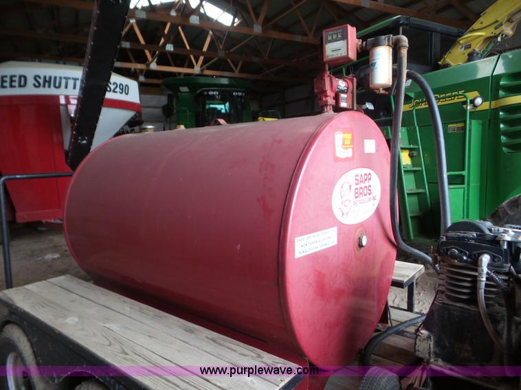 image for item L6974 2010 shop built fuel trailer