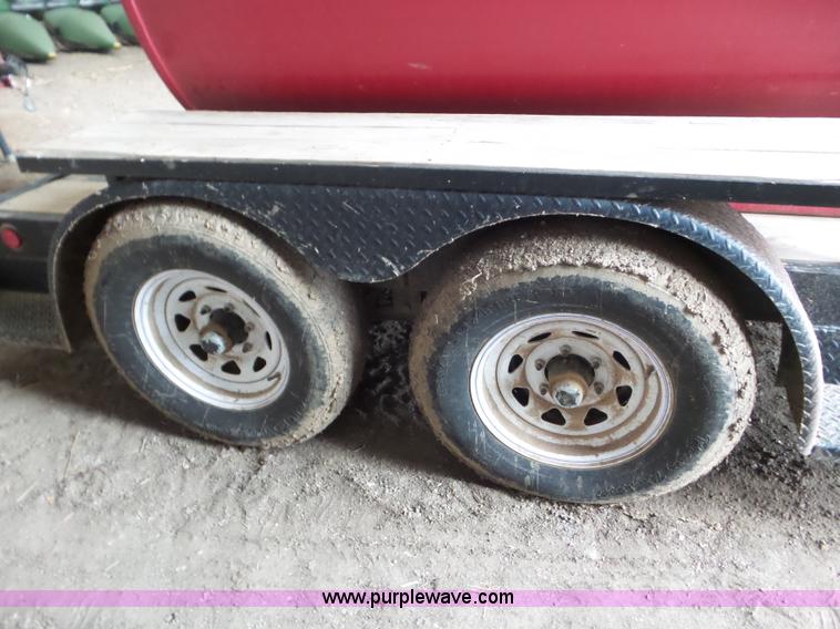 image for item L6974 2010 shop built fuel trailer