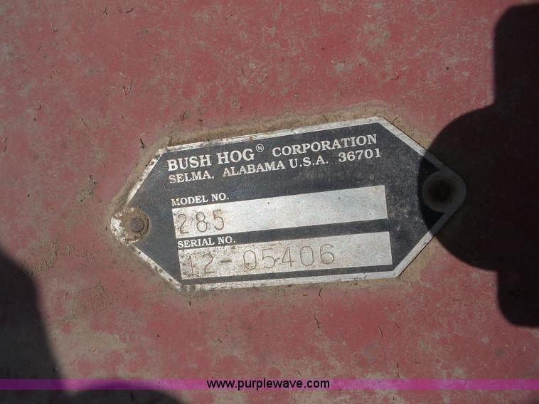 image for item AG9451 Bush Hog 285 rotary mower