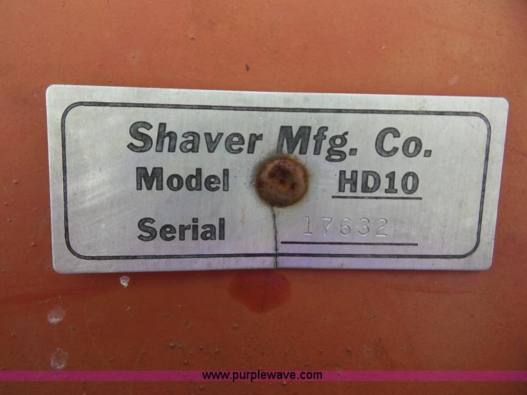 image for item AG9453 Shaver HD10 skid steer post driver