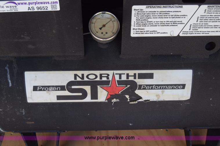 image for item AS9652 North Star air compressor