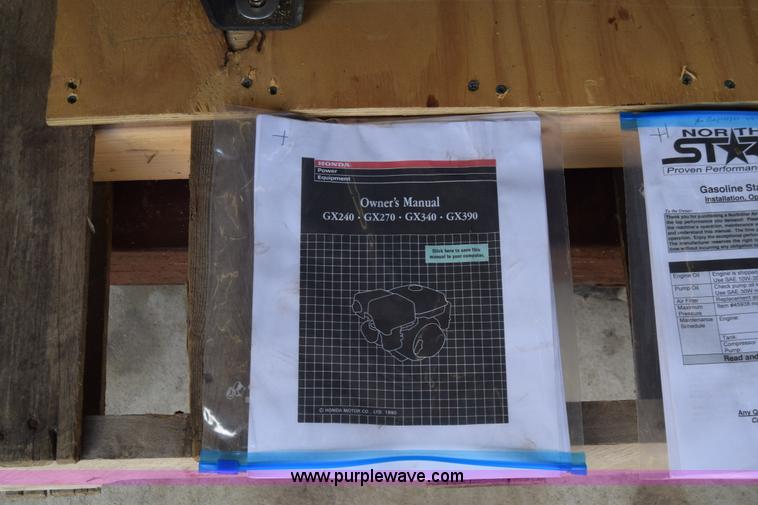 image for item AS9652 North Star air compressor