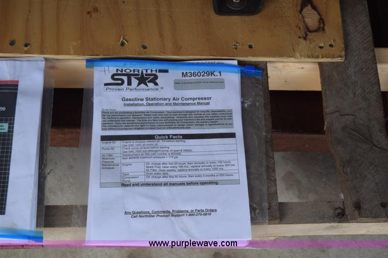 image for item AS9652 North Star air compressor