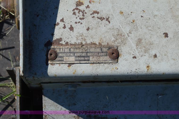image for item AS9661 Olathe 93 grass seeder