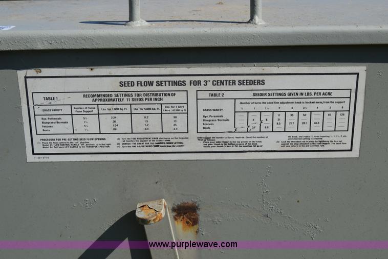 image for item AS9661 Olathe 93 grass seeder