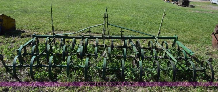 image for item AS9666 John Deere spring tooth harrow