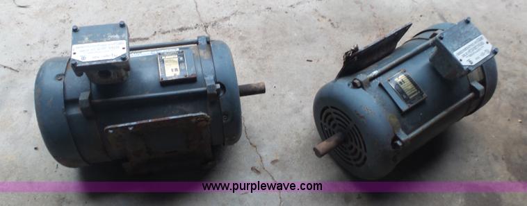 image for item BM9665 (2) Baldor electric motors