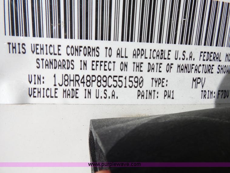 image for item BM9675 2009 Jeep Grand Cherokee SUV