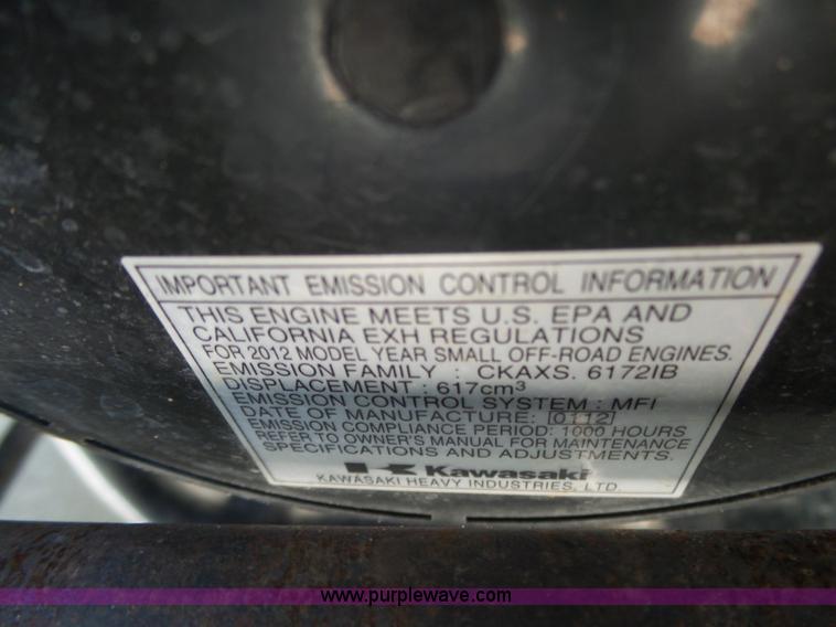 image for item BM9684 2012 Kawasaki 4010 utility vehicle