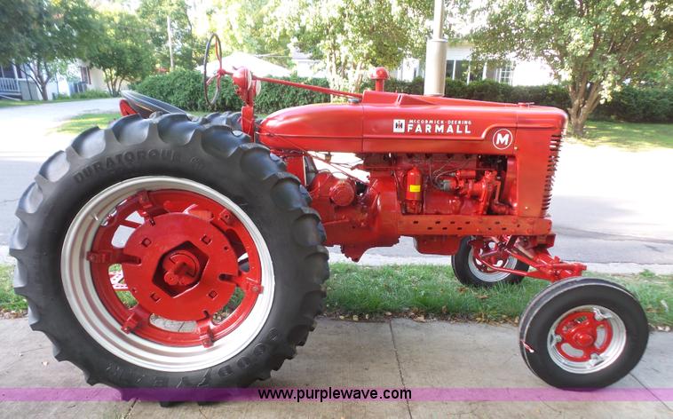 image for item BV9762 1949 Farmall M tractor