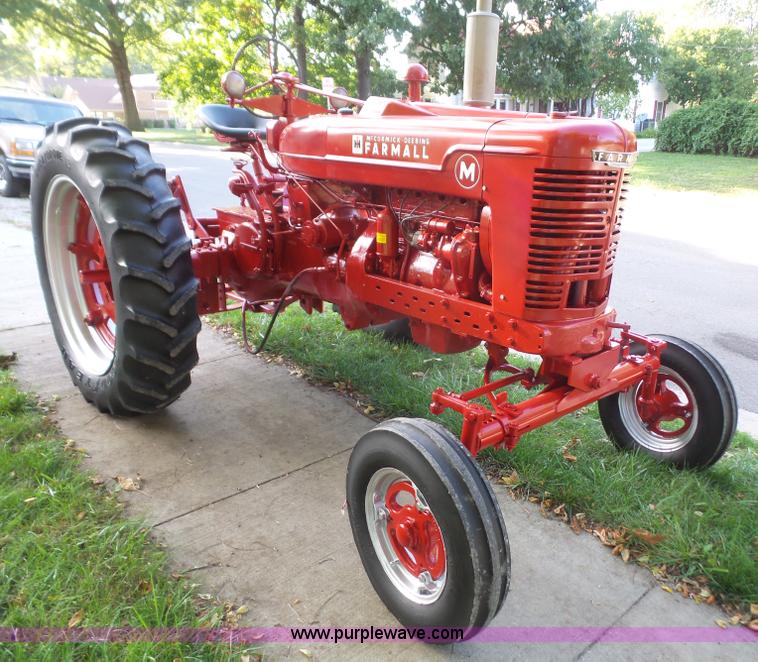 image for item BV9762 1949 Farmall M tractor