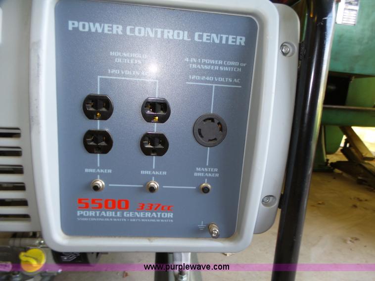 image for item BX9184 Honeywell HW5500 generator