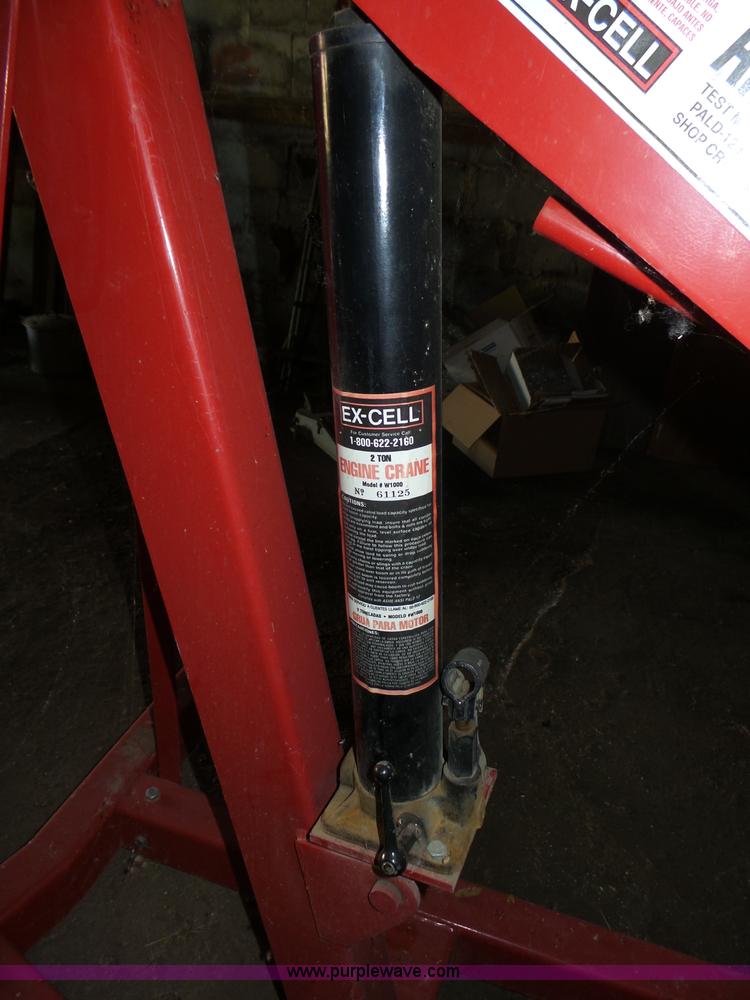 image for item BX9187 Ex-Cell W1000 engine hoist