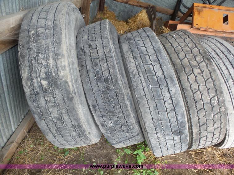 (14) low profile 22.5 tires in Pawnee City, NE Item BX9209 sold
