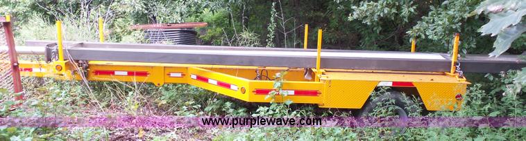 image for item BX9305 2009 CZ Engineering pipe trailer