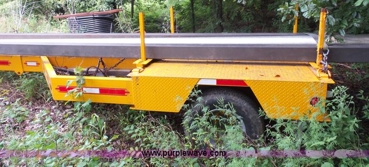 image for item BX9305 2009 CZ Engineering pipe trailer