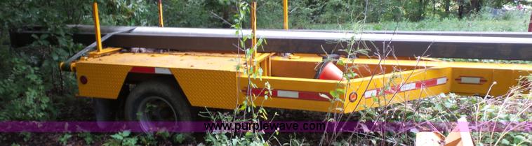 image for item BX9305 2009 CZ Engineering pipe trailer
