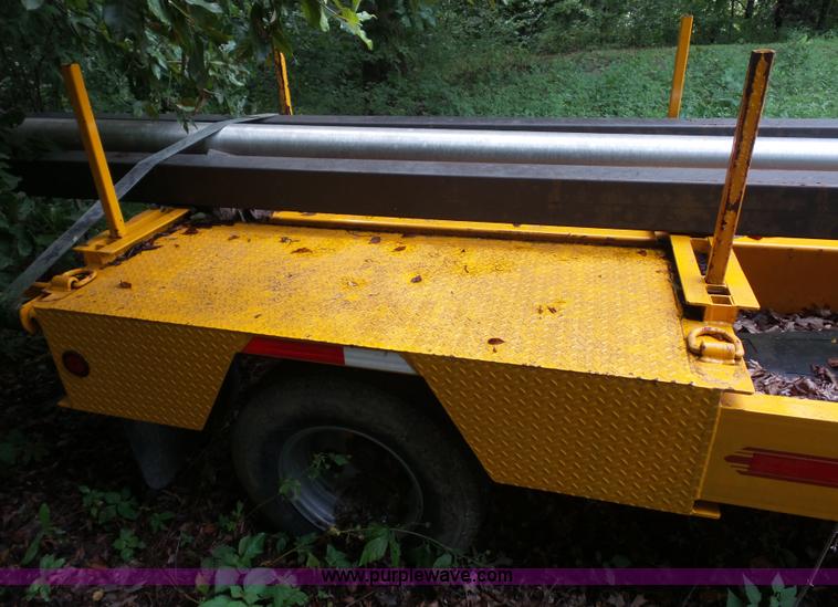 image for item BX9305 2009 CZ Engineering pipe trailer