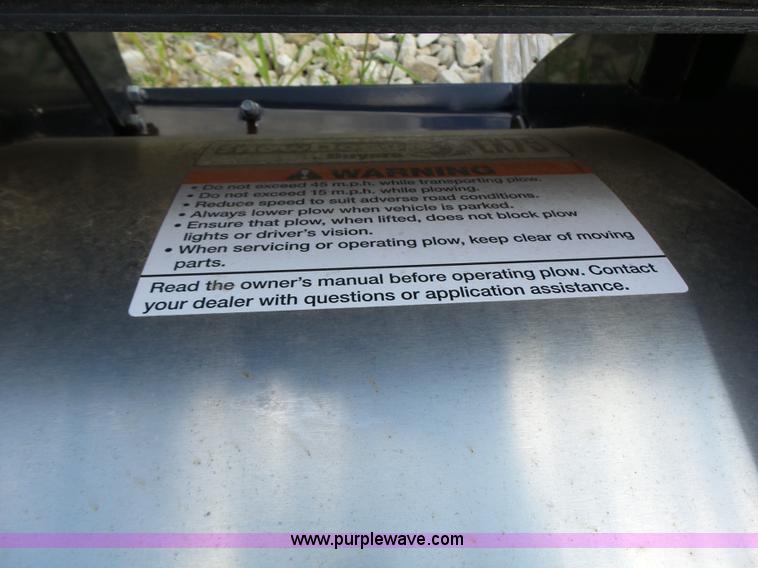 image for item CC9316 Snow Dogg stainless steel plow