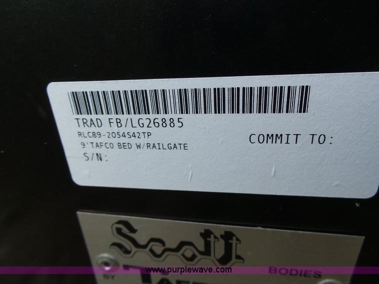 image for item CC9320 Tafco flatbed