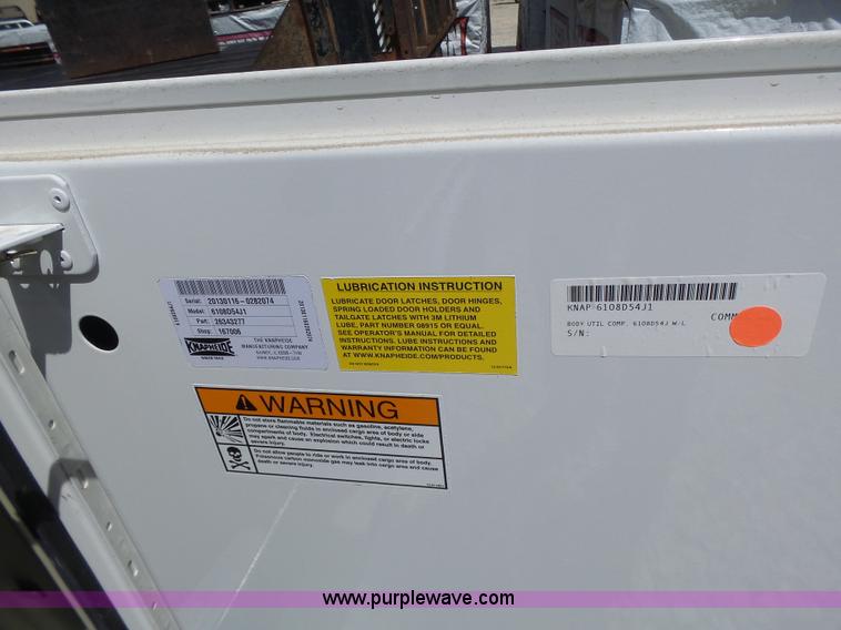 image for item CC9323 Kanpheide 6108D54J1 utility bed