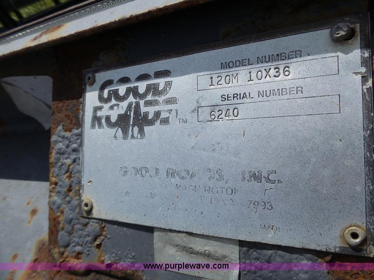 image for item CC9324 Good Roads 120M plow