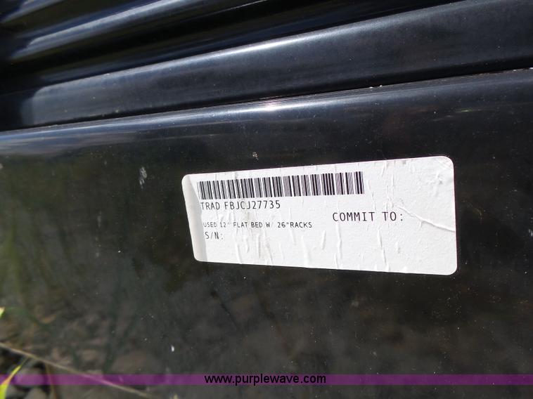 image for item CC9327 12'L flatbed