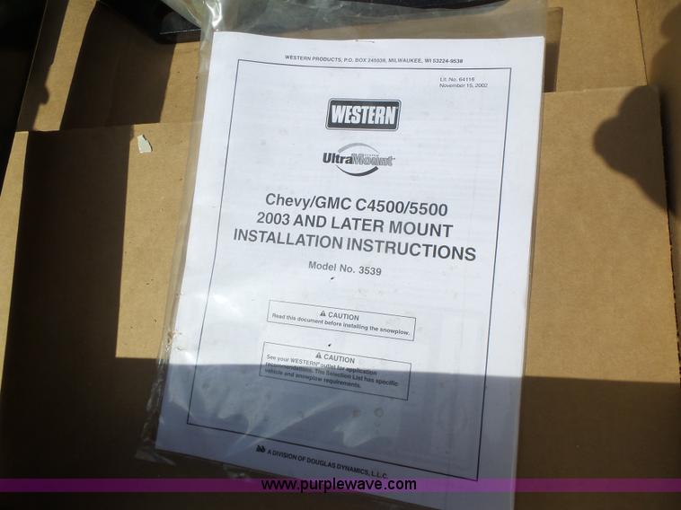 image for item CC9339 Western Star 3539 mounting bracket