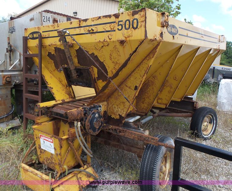 image for item CC9341 Hi-way E12500 spreader