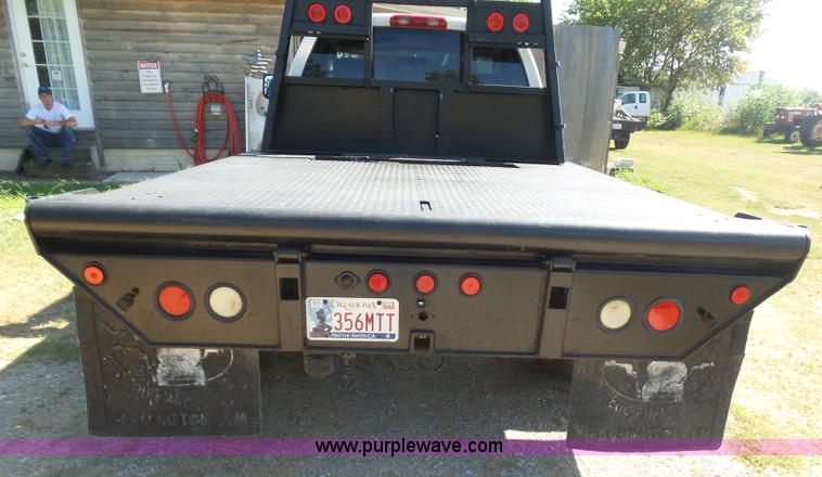 image for item CD9393 2005 Dodge Ram 3500 flatbed pickup truck