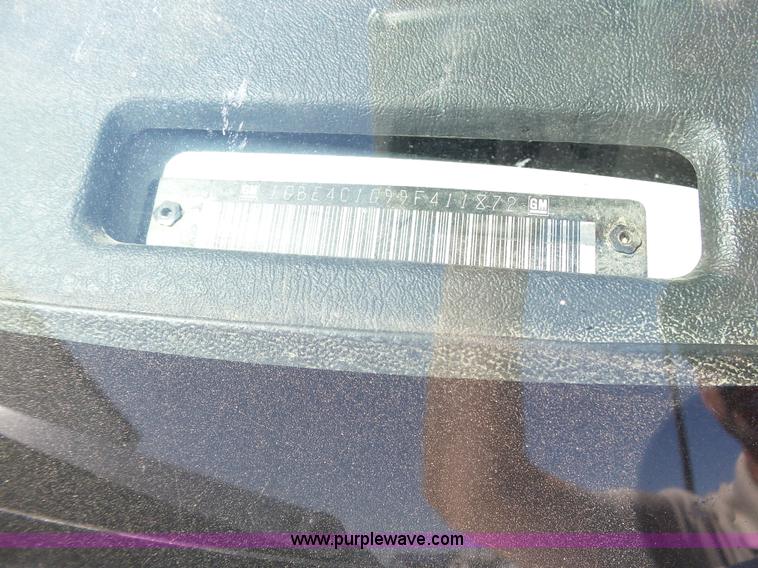 image for item DA4506 2009 Chevrolet C4500 truck cab and chassis