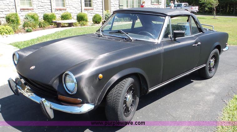 image for item DA8785 1969 Fiat Spyder 124 Sport