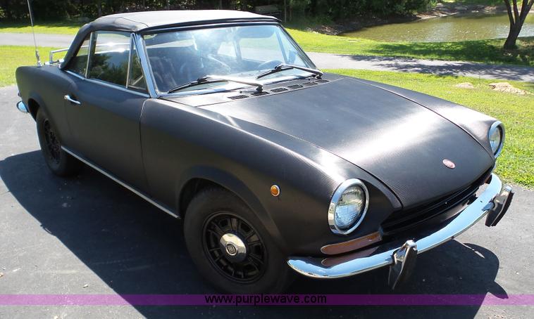 image for item DA8785 1969 Fiat Spyder 124 Sport