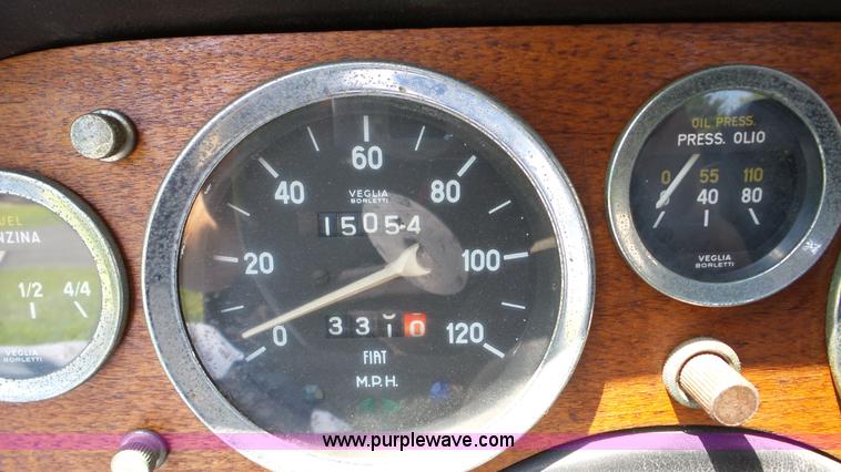 image for item DA8785 1969 Fiat Spyder 124 Sport