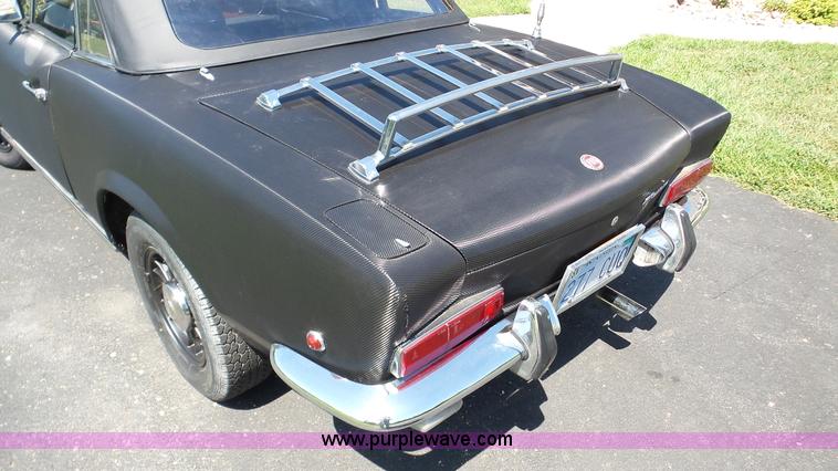 image for item DA8785 1969 Fiat Spyder 124 Sport