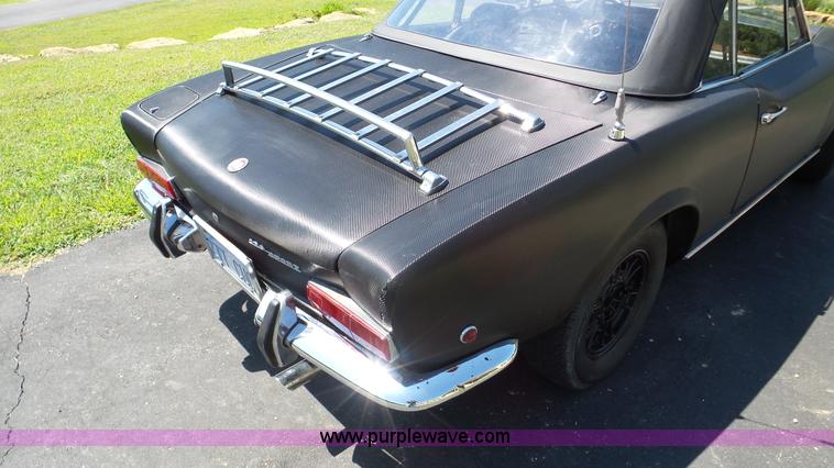 image for item DA8785 1969 Fiat Spyder 124 Sport