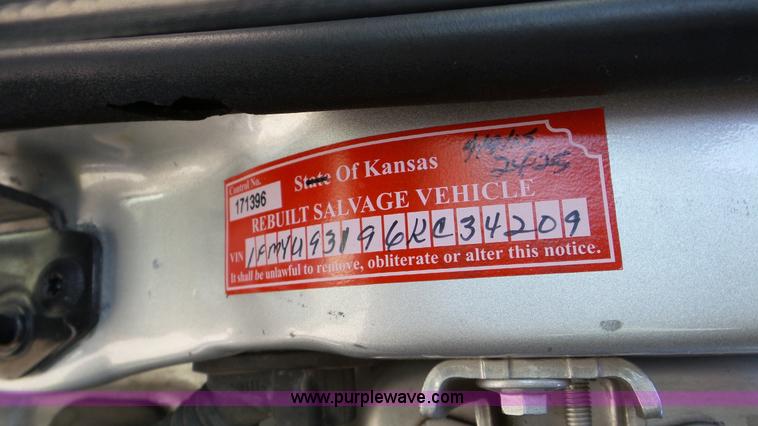 image for item DA8786 2006 Ford Escape SUV