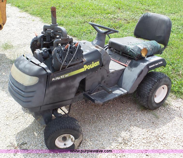 image for item DA8810 Poulan lawn mower