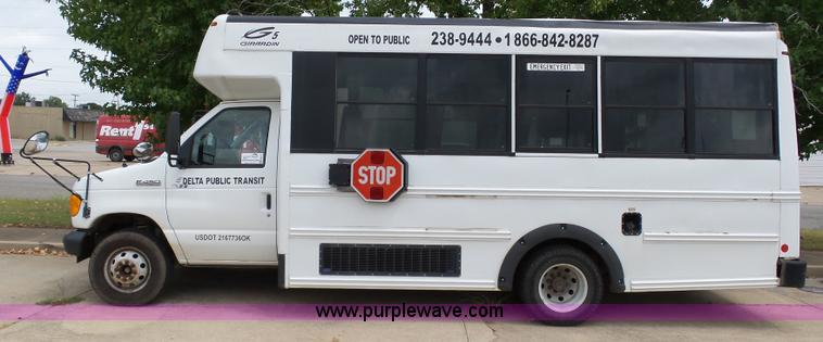 image for item DB4512 2006 Ford E450 Super Duty Girardin shuttle bus